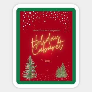 Holiday Cabaret Sticker